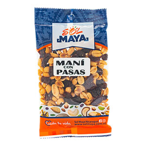 Maní con pasas 100g